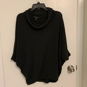 Cowl neck short sleeve